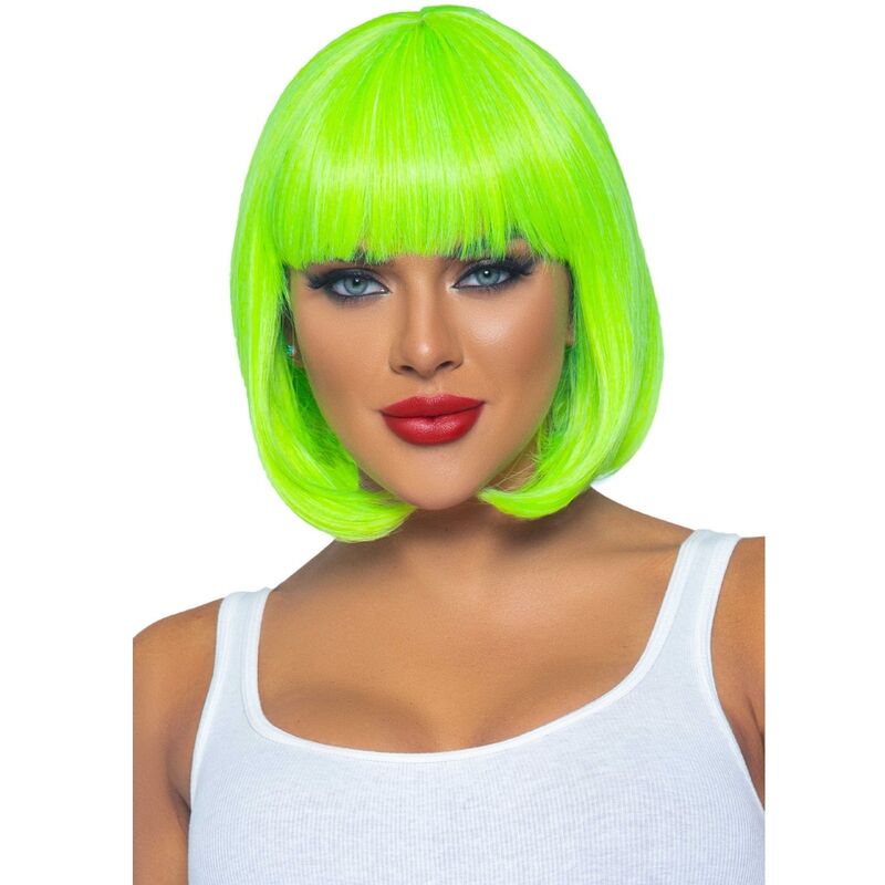 PELUCA LEG AVENUE - BOB FLUORESCENTE VERDE NEON