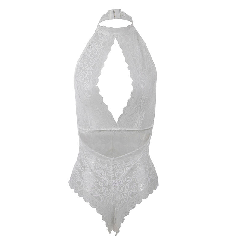 BODY SUBBLIME - 953867 DE ENCAJE BLANCO L/XL