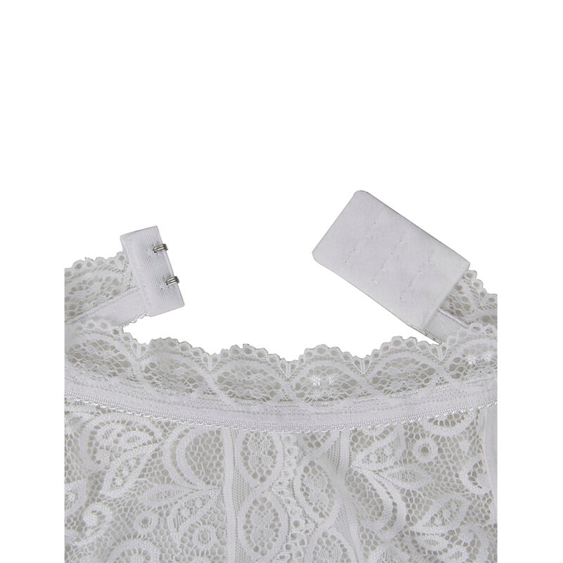 BODY SUBBLIME - 953867 DE ENCAJE BLANCO L/XL