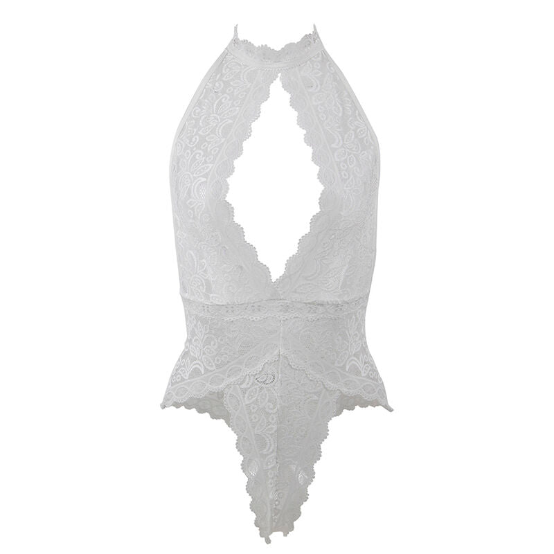BODY SUBBLIME - 953867 DE ENCAJE BLANCO L/XL