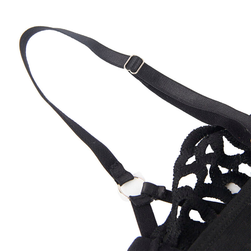 BODY SUBBLIME - 954055 SEXY DE ENCAJE NEGRO S/M