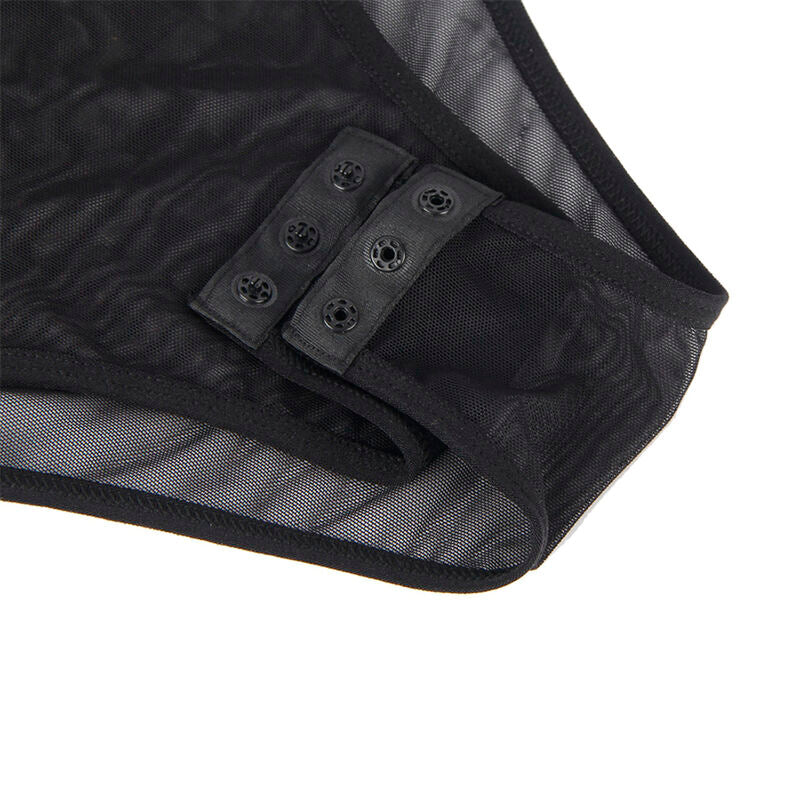 BODY SUBBLIME - 954055 SEXY DE ENCAJE NEGRO S/M