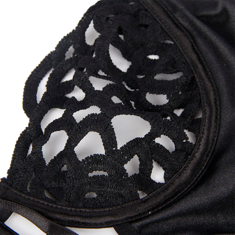 BODY SUBBLIME - 954055 SEXY DE ENCAJE NEGRO S/M