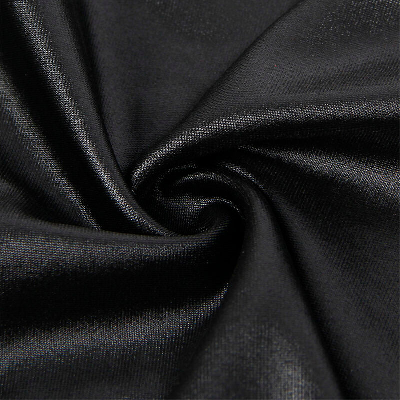 VESTIDO BONDAGE SUBBLIME - 954406 DE CUERO NEGRO S/M