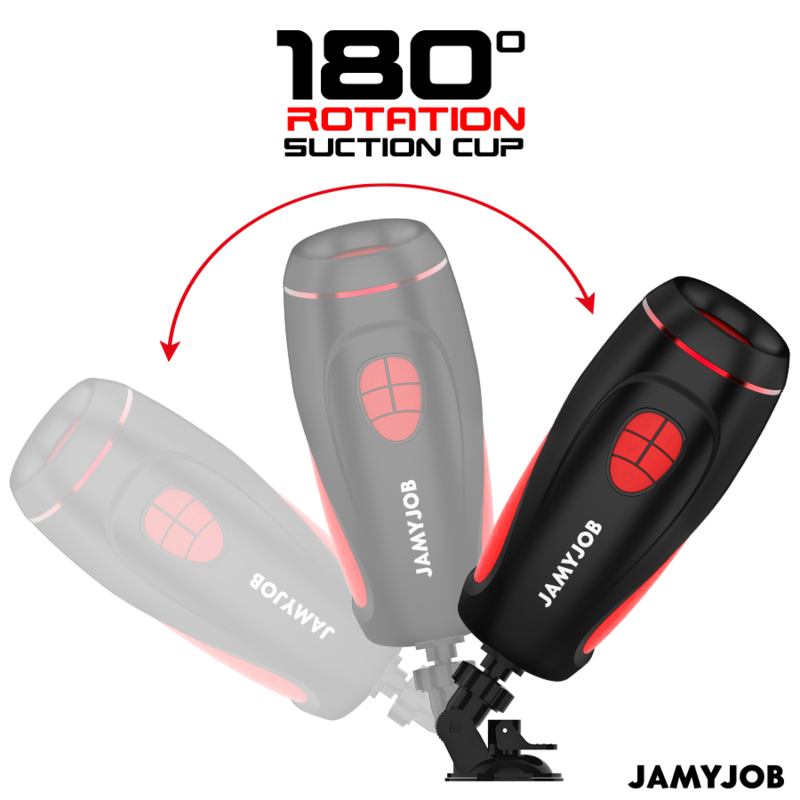 DILDO REALÍSTICO AUTOMÁTICO 21,5 X 3,2 CM JAMYJOB - PYSTON BASE CONTROL REMOTO