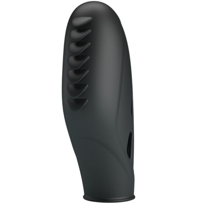 GILO VIBRADOR DE DEDO SILICONA NEGRO