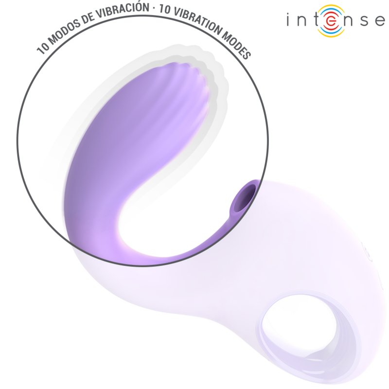 BAXTER ESTIMULADOR Y VIBRADOR PARA CLÍTORIS Y PUNTO G VIOLETA
