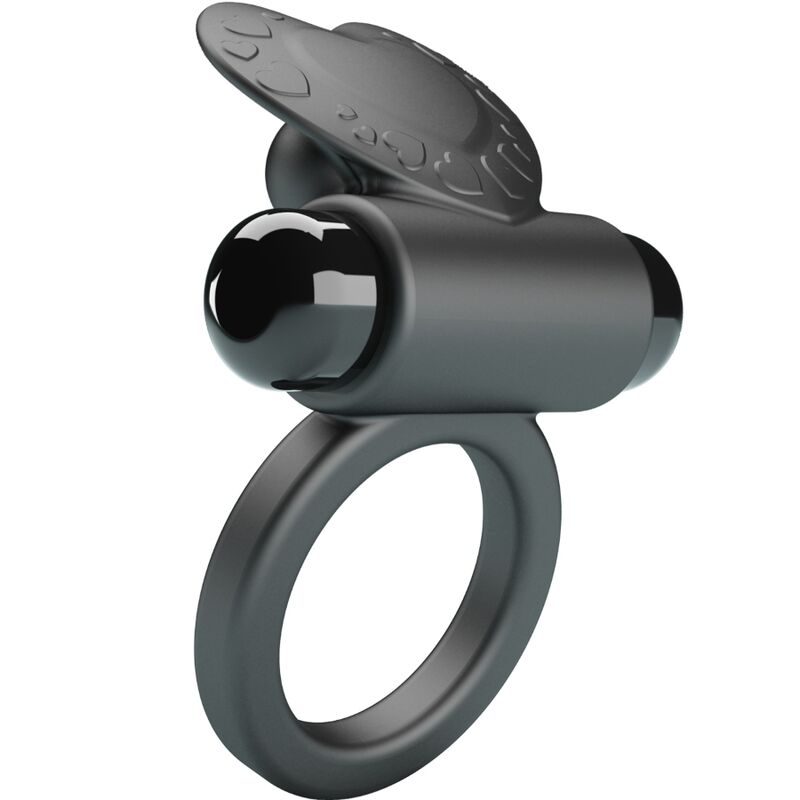 DEBONAIRE ANILLO VIBRADOR CONEJO 10 VIBRACIONES NEGRO BATERÍA AAA