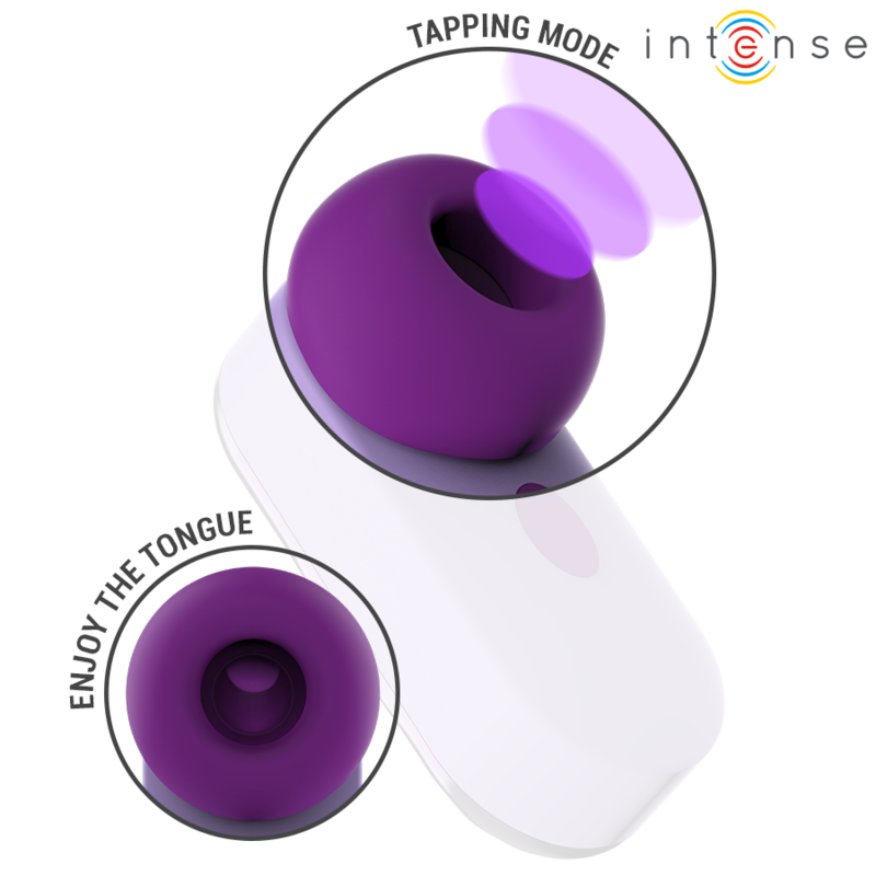 MINI ESTIMULADOR DE CLÍTORIS INTENSE - SABRINA TRAVEL SET VIOLETA