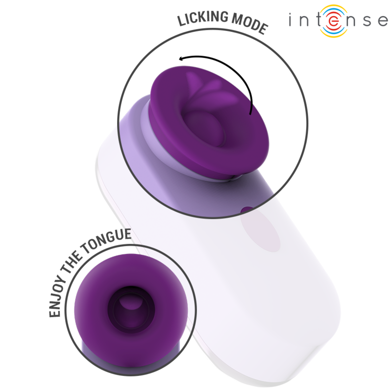 MINI ESTIMULADOR DE CLÍTORIS INTENSE - SABRINA TRAVEL SET VIOLETA