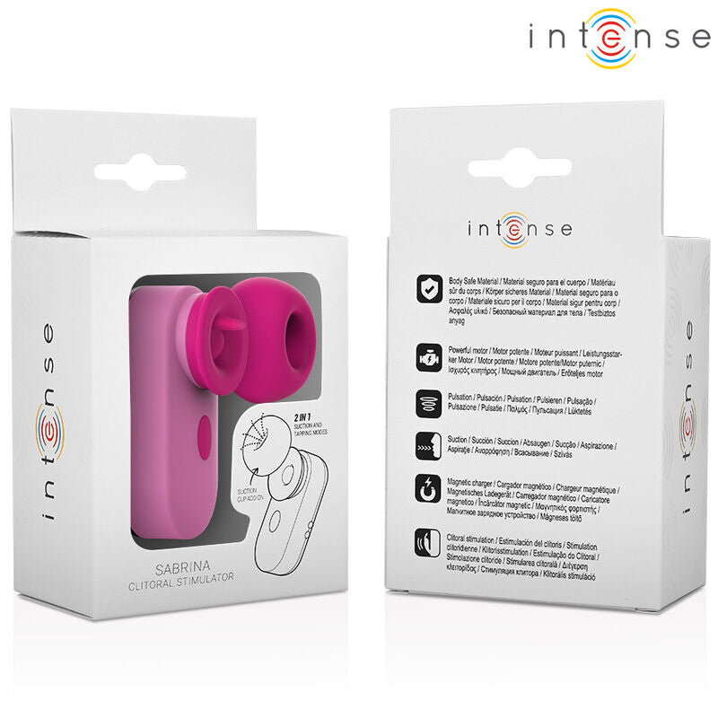 SABRINA TRAVEL SET MINI ESTIMULADOR DE CLÍTORIS ROSA