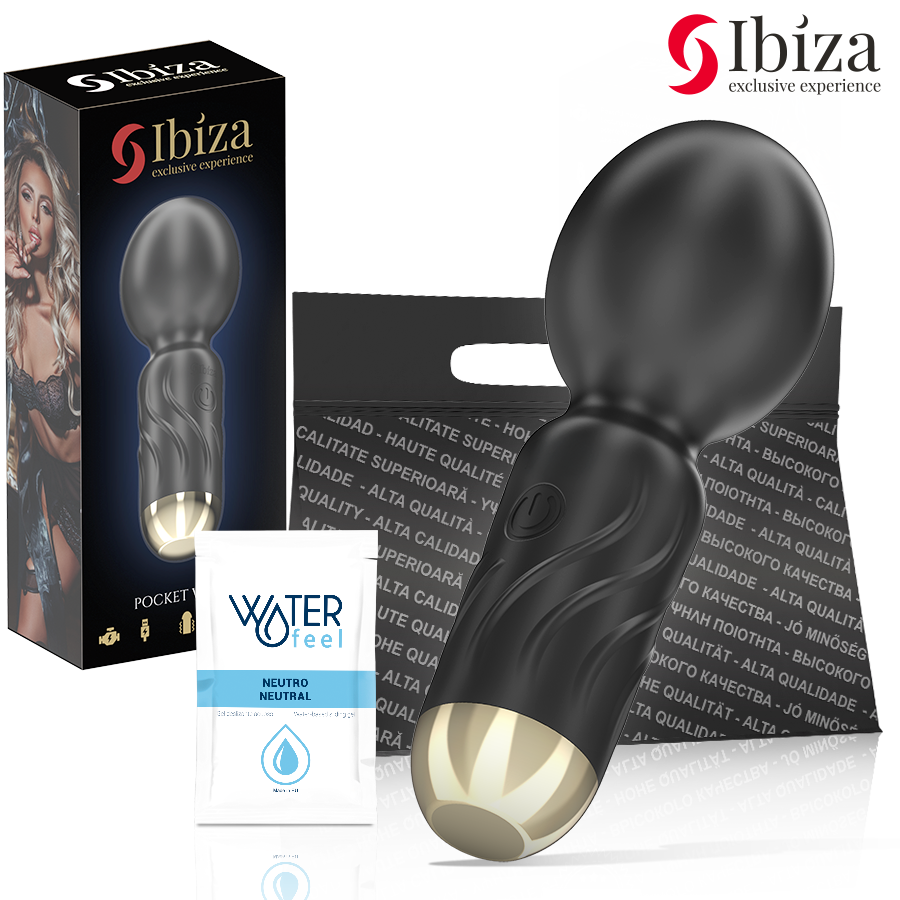 IBIZA MINI VIBRADOR MASAJEADOR WAND DE BOLSILLO