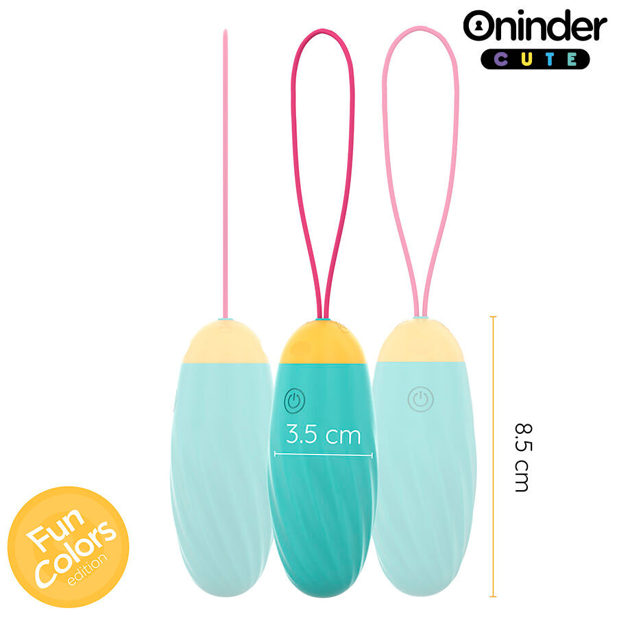 LOVE PLEASURE HUEVO VIBRADOR CON GEMAS ROTADORAS Y APP RECARGABLE USB