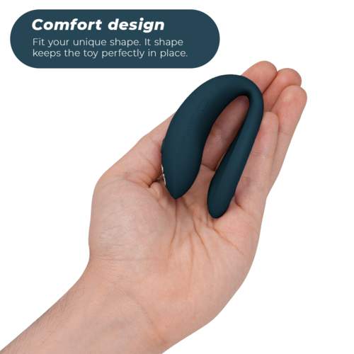 VIBRADOR U PARA PAREJAS FLEXIBLE CONTROL REMOTO Y APP WE-VIBE - SYNC O