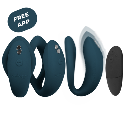 VIBRADOR U PARA PAREJAS FLEXIBLE CONTROL REMOTO Y APP WE-VIBE - SYNC O