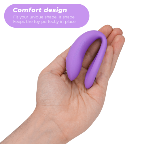 VIBRADOR U PARA PAREJAS FLEXIBLE CONTROL REMOTO Y APP WE-VIBE - SYNC O