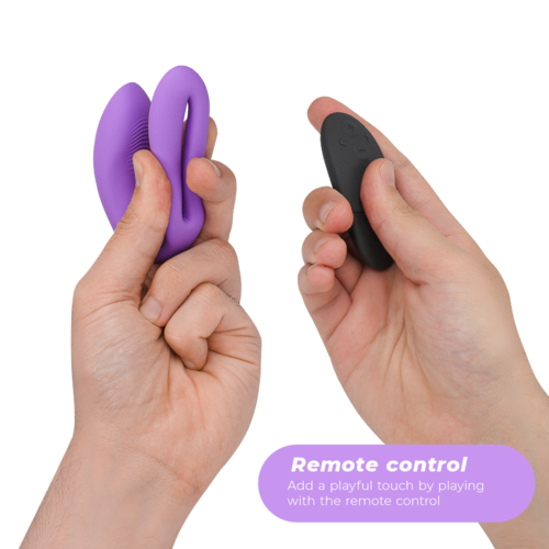 VIBRADOR U PARA PAREJAS FLEXIBLE CONTROL REMOTO Y APP WE-VIBE - SYNC O