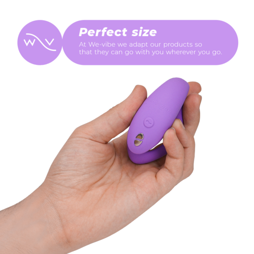 VIBRADOR U PARA PAREJAS FLEXIBLE CONTROL REMOTO Y APP WE-VIBE - SYNC O