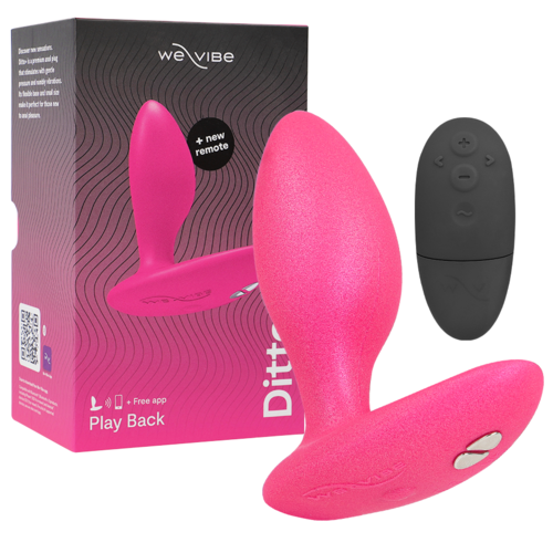 WE-VIBE - DITTO+ PLUG ANAL VIBRADOR ROSA CON APP