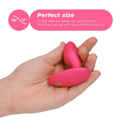 WE-VIBE - DITTO+ PLUG ANAL VIBRADOR ROSA CON APP