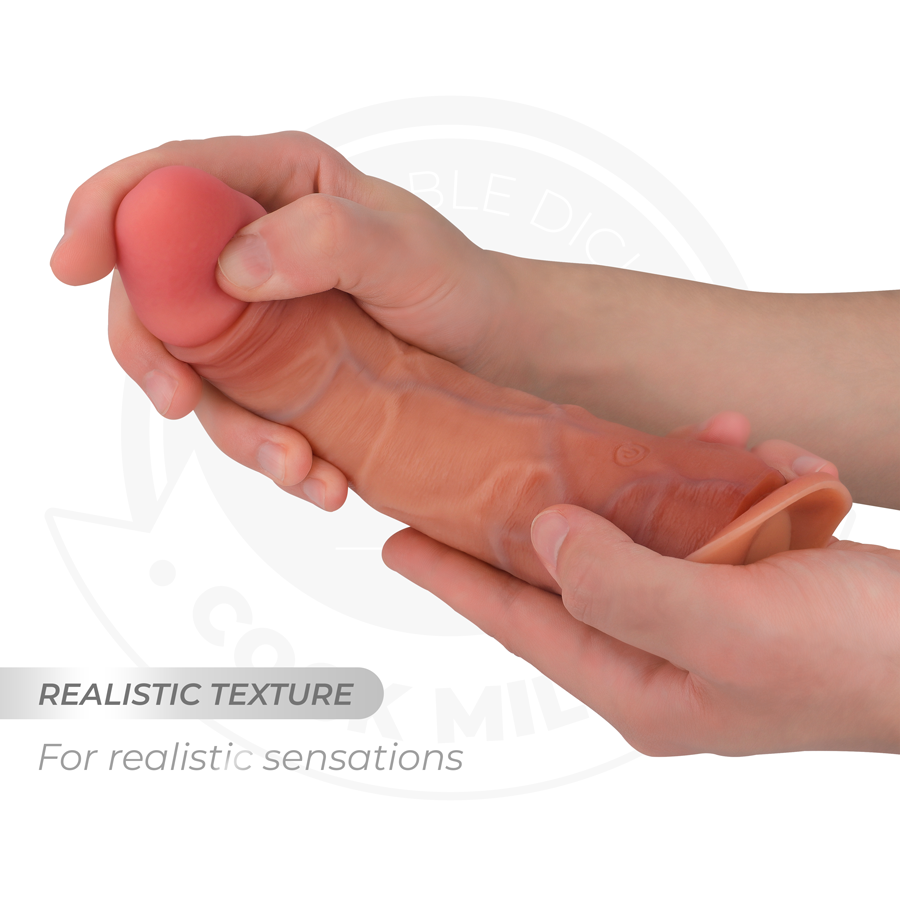 COCK MILLER - DILDO HIPERREALÍSTICO CON VENTOSA Y THRUSTING CON CONTROL REMOTO 20,5 CM