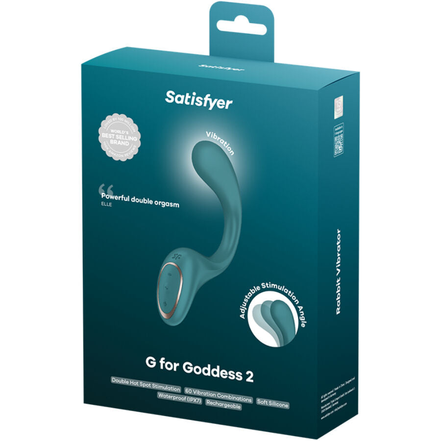 G FOR FODDES 2 VIBRADOR PARA PUNTO G VERDE RECARGABLE USB