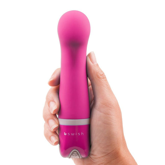 BDESIRED DELUXE CURVE MINI VIBRADOR ROSA BATERÍAS AAA