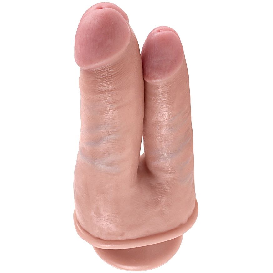 DOBLE DILDO KING COCK - DOBLE PENETRACIÓN NATURAL