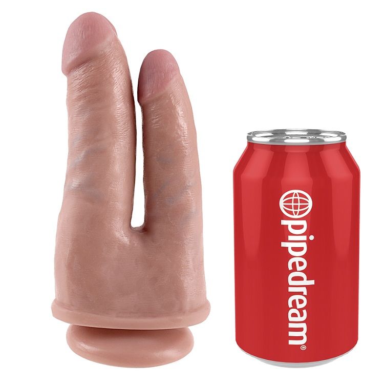 DOBLE DILDO KING COCK - DOBLE PENETRACIÓN NATURAL