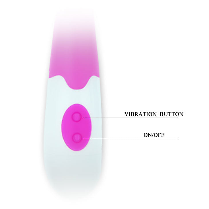 BISHOP VIBRADOR PUNTO G 30 FUNCIONES CON BATERÍAS AAA