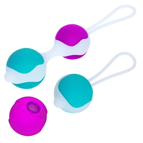 BOLAS KEGEL PRETTY LOVE - FLIRTATION ORGASMIC BALL DELUXE 30 GRS + 40 GRS