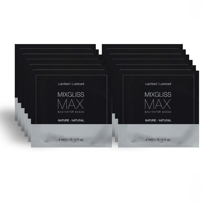 MIXGLISS - MAX LUBRICANTE ANAL PACK 12 MONODOSIS 4ML