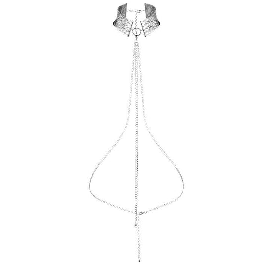 COLLAR METÁLICO BIJOUX - DÉSIR MÉTALLIQUE PLATEADO