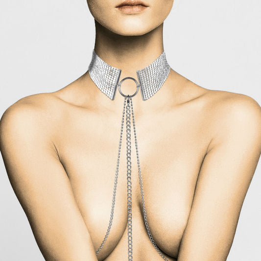 COLLAR METÁLICO BIJOUX - DÉSIR MÉTALLIQUE PLATEADO