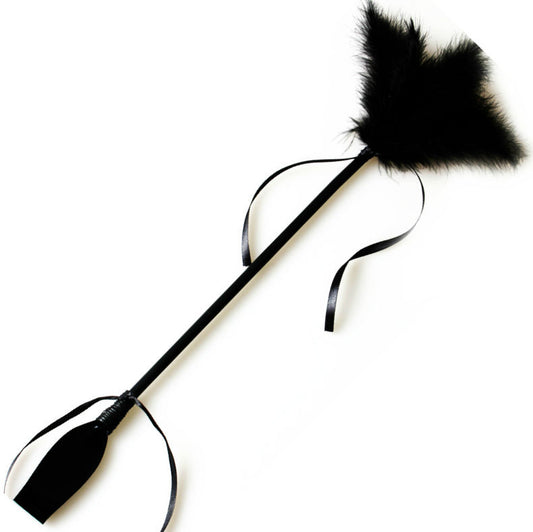 FUSTA & PLUMA SECRETPLAY - NEGRO