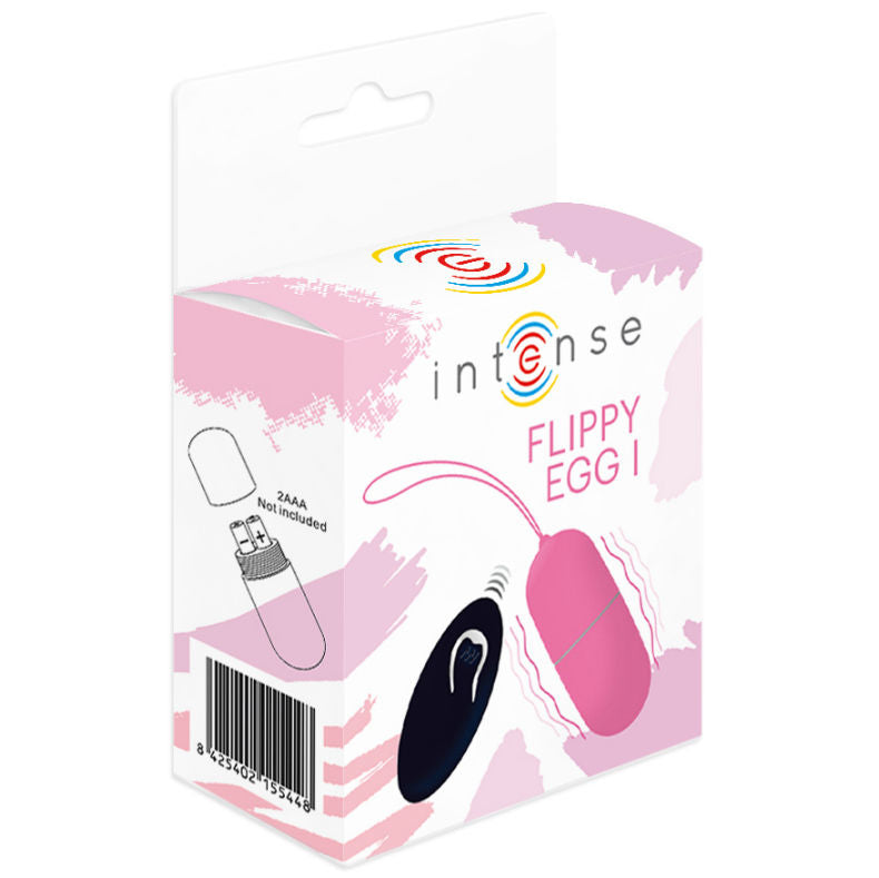 HUEVO VIBRADOR INTENSE - FLIPPY I CONTROL REMOTO ROSA