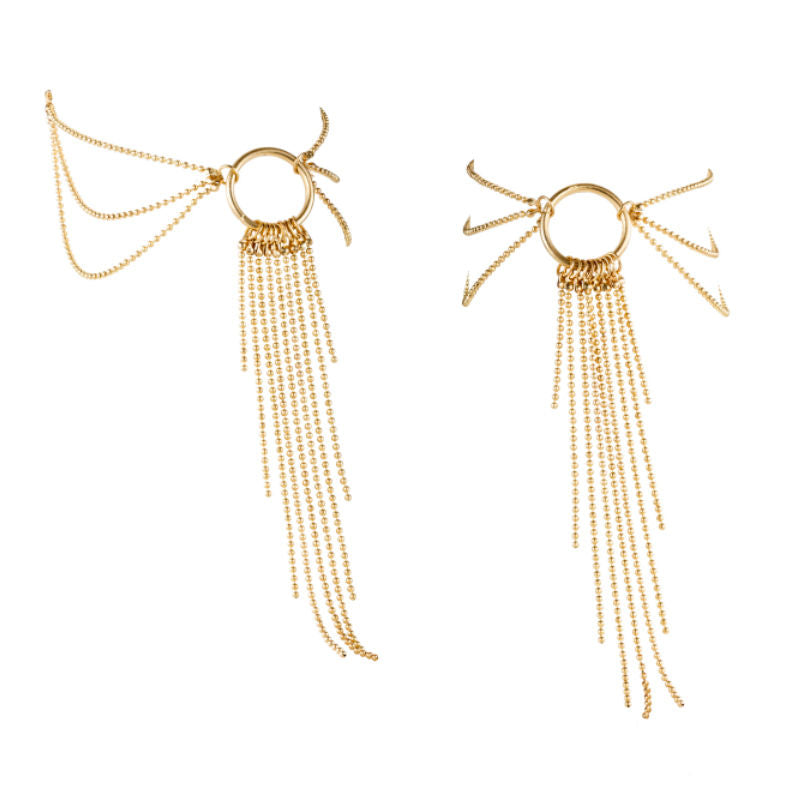 PULSERAS PARA LOS PIES BIJOUX - MAGNIFIQUE DORADO