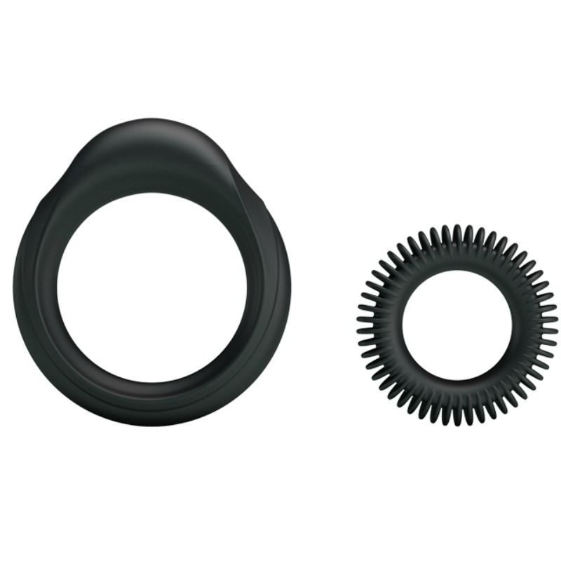 RING MANHOOD KIT 2 ANILLOS SILICONA FLEXIBLE