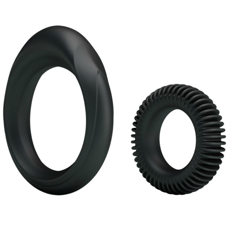 RING MANHOOD KIT 2 ANILLOS SILICONA FLEXIBLE