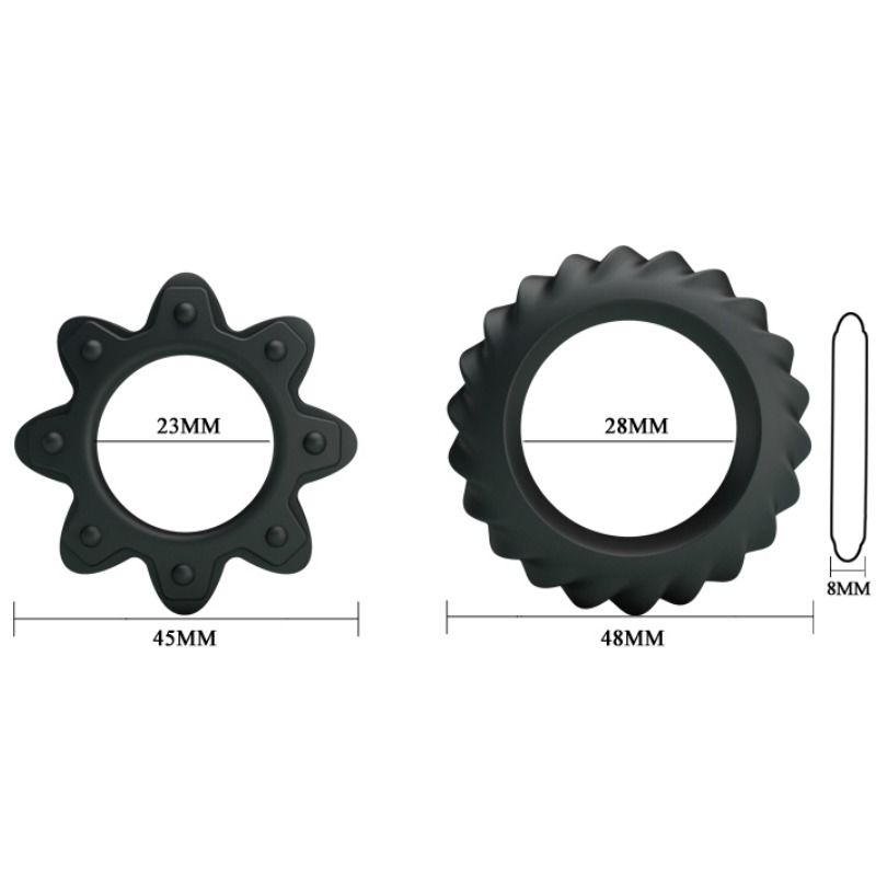 RING FLOWERING KIT 2 ANILLOS SILICONA FLEXIBLES