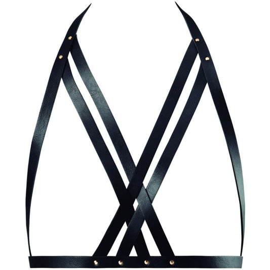 SUJETADOR CON CORREAS BIJOUX INDISCRETS MAZE - NEGRO