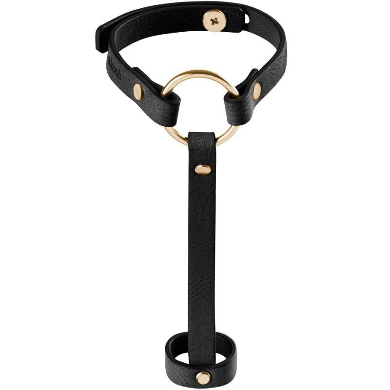 BRAZALETE BIJOUX - INDISCRETS MAZE / ARNÉS PARA MANOS NEGRO