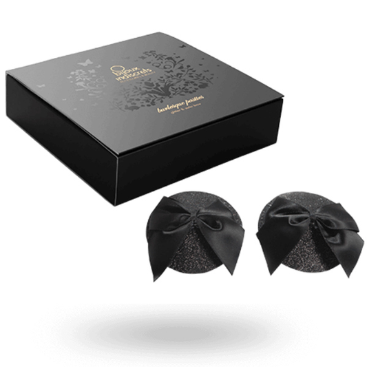 CUBREPEZONES BIJOUX - BURLESQUE BRILLANTES CON LAZO