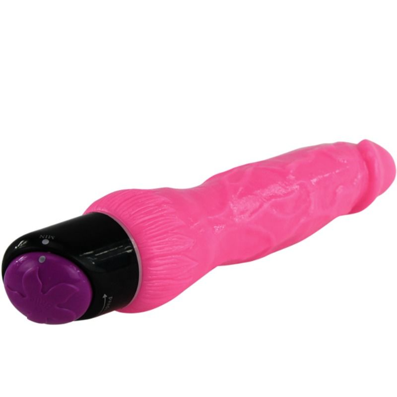 BAILE - COLORFUL SEX VIBRADOR REALÍSTICO ROSA 24 CM