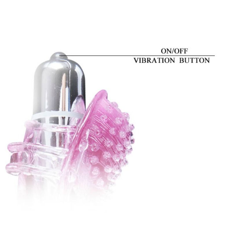 VIBRADOR PARA DEDO TEXTURADO BAILE - MASAJEADOR ESTIMULANTE