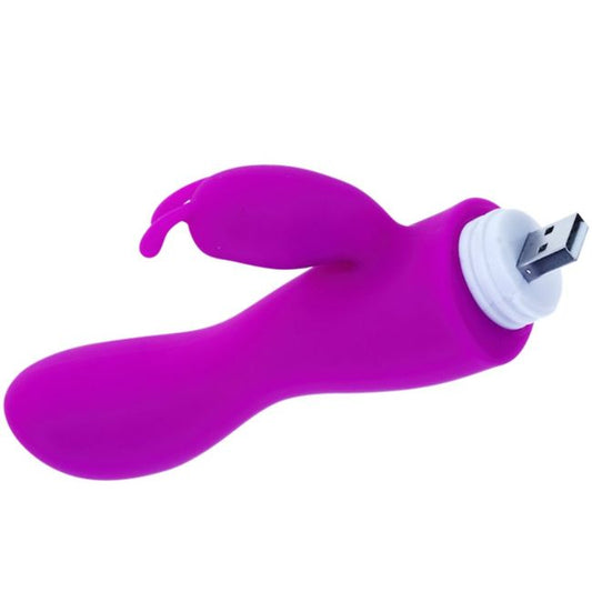 KYLE MINI VIBRADOR RABBIT 30 MODOS RECARGABLE USB