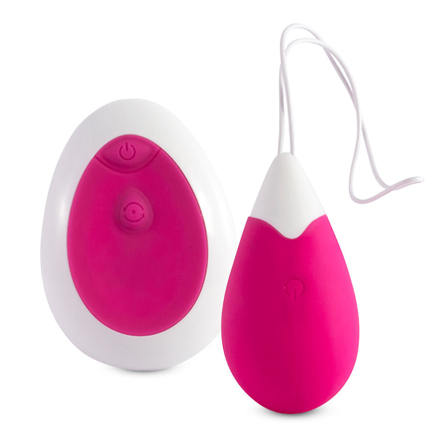 HUEVO VIBRADOR INTENSE - JAN CONTROL REMOTO RECARGABLE ROSA
