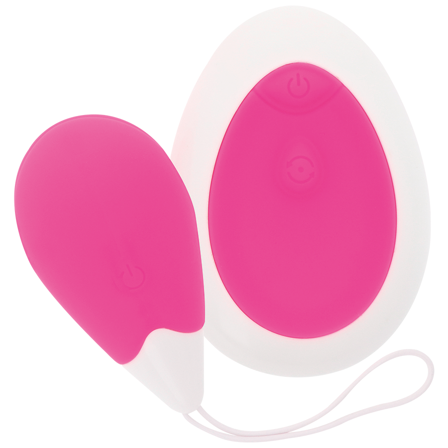 HUEVO VIBRADOR INTENSE - JAN CONTROL REMOTO RECARGABLE ROSA