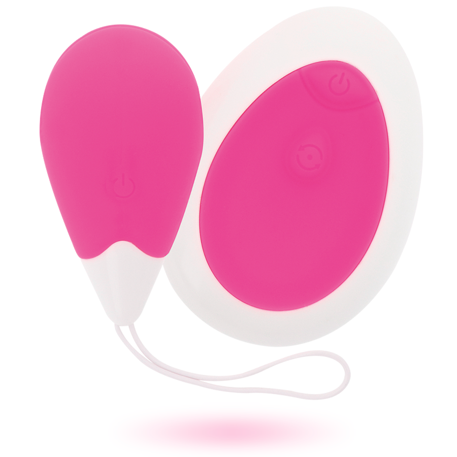 HUEVO VIBRADOR INTENSE - JAN CONTROL REMOTO RECARGABLE ROSA