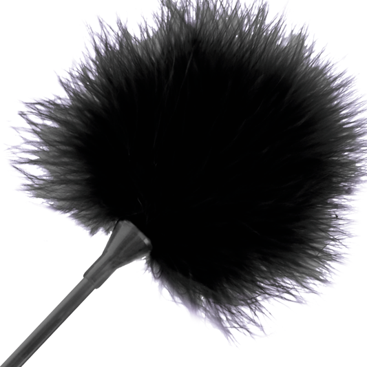 PLUMA DARKNESS - ESTIMULADORA NEGRO 42 CM